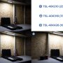 Linear LED Task Light w/ Touch Switch - Under Cabinet Lighting Fixture - 4000K