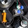 Tail Light Load Resistor Kit: Attach Clamps to Ground &amp; Turn Wires 