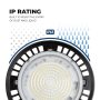 Waterproof IP65 rated to protect the fixture from dust and water