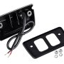 Surface mounts with included rubber gasket and hardware