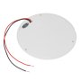 Smooth flat surface for easy mounting - Pigtail electrical connection with 20 AWG wire gauge.