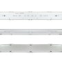 T8 Vapor Tight LED Light Fixture with 2 T8 Tubes - Industrial LED Light - 4&#039; Long