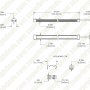 Waterproof LED Light Bar - 24VDC - 400 lm/ft - Dimmable - 4000K / 5000K