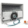 100W White LED Wall Pack - 13000 Lumens - Glass Lens - 1000W MH Equivalent - 5000K