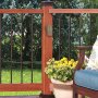 The architectural design and watertight construction make the sconce ideal for landscape lighting or deck post lighting