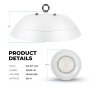NSF-compliant 150W UFO high bay washdown light fixture product details