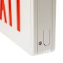 Test switch and AC-On indicator located externally makes it easy to check operational status.