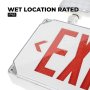                                                                                                                 IP65-rated for wet locations with a clear polycarbonate cover for added protection
                        
                        
       