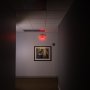 Edge Lit LED Exit Sign w/ Battery Backup - Single Face - Adjustable Angle
