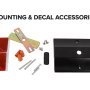         Edge Lit LED Exit Sign w/ Battery Backup - Single Face - Adjustable Angle                    
                        