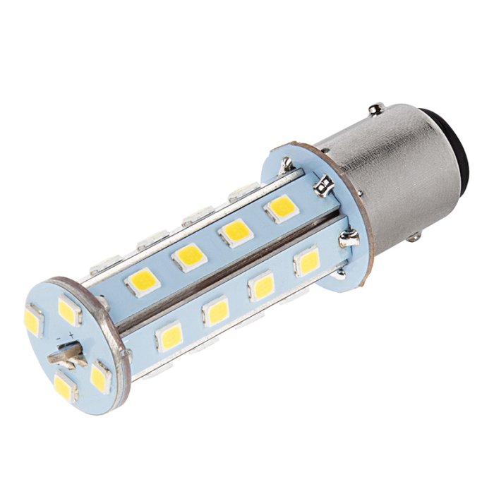 1157 LED Bulb - Dual Function 28 SMD LED Tower - BAY15D Bulb main product photo