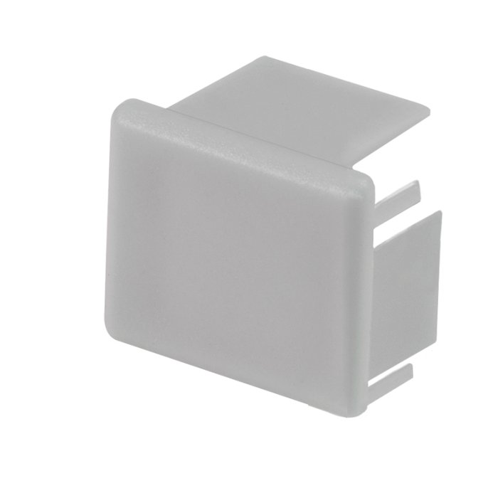 Deep End Cap for KLUS MICRO-ALU LED Channels - KLUS 24216 Deep End Cap for KLUS MICRO-ALU LED Channels - KLUS 24216