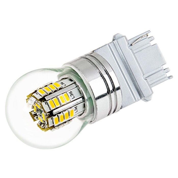 3156 LED Bulb with Stock Cover - 36 SMD LED Tower - Wedge Base main product photo