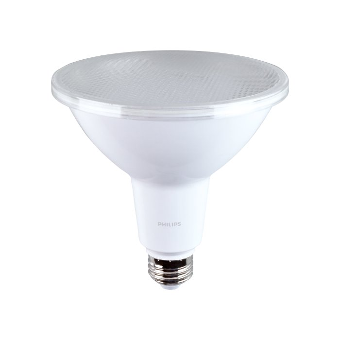 Philips 13W PAR38 LED Bulb - E26 Medium Screw Base - 25° Beam - 120W Halogen Equivalent - 1,200 Lumens - 3000K Philips 13W PAR38 LED Bulb - E26 Medium Screw Base - 25° Beam - 120W Halogen Equivalent - 1,200 Lumens - 3000K