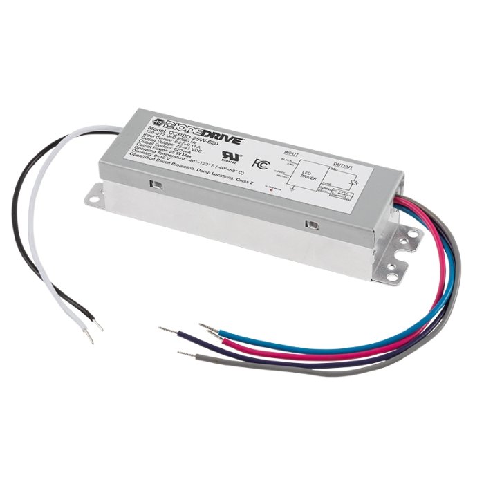 CCPSD series 25W Constant Current LED Driver - DiodeDrive® - 620mA CCPSD series 25W Constant Current LED Driver - DiodeDrive® - 620mA
