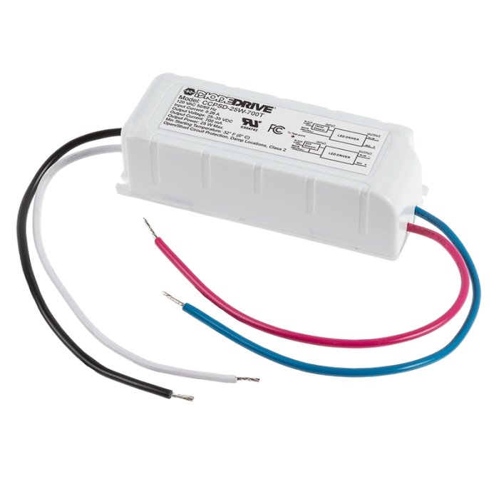 CCPSD series Constant Current LED Driver - DiodeDrive® - TRIAC Dimmable - 25W CCPSD series Constant Current LED Driver - DiodeDrive® - TRIAC Dimmable - 25W