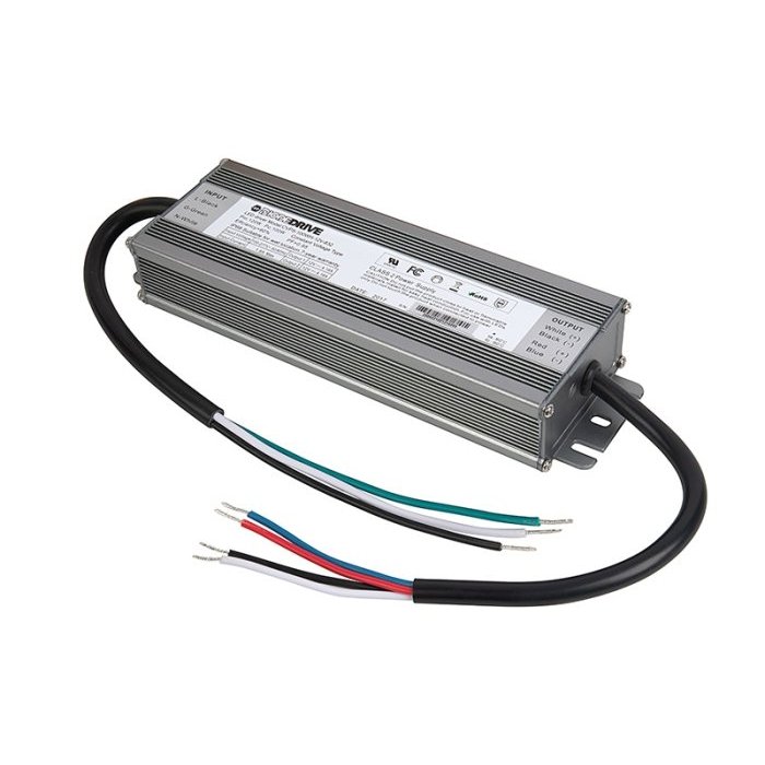 DiodeDrive 12V Enclosed Switching Power Supply - LED Power Supply - Optional Power Cord - 100W main product photo