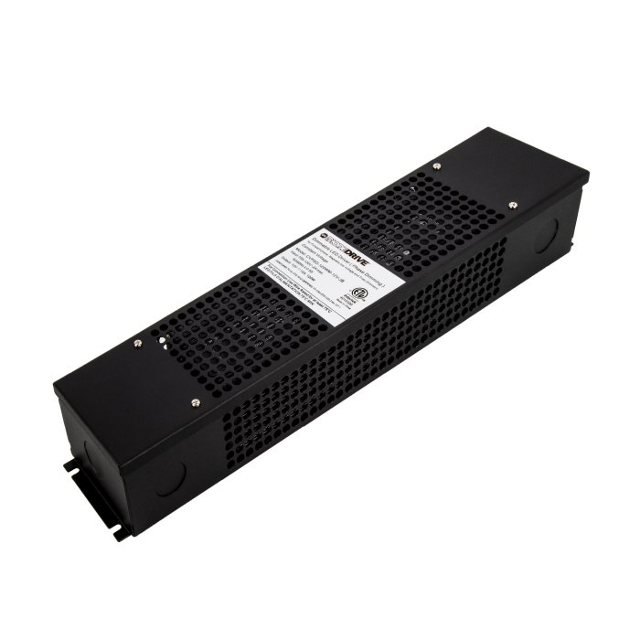 DiodeDrive Dimmable LED Driver - Enclosed Power Supply - 12 VDC - 120W - Optional Power Cord main product photo