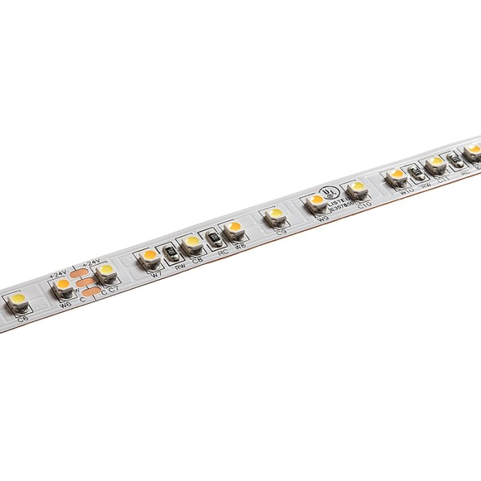 5m Tunable White LED Strip Light - LED Tape Light - 12V / 24V - IP20 main product photo