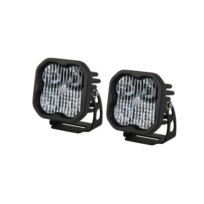 Diode Dynamics Ford Bronco LED Ditch Lights Kit - Pro Series - Amber Backlit - White / Yellow main product photo