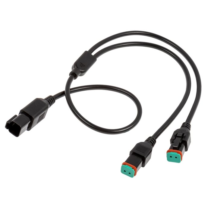 DT Connector Splitter Cable - 1 female connector to 2 male connector DT Connector Splitter Cable - 1 female connector to 2 male connector