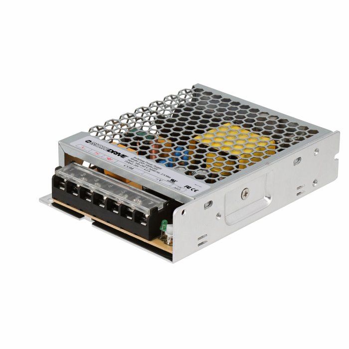 DiodeDrive Constant Voltage Metal Frame Power Supply - 24V - 100W / 200W - Optional Power Cord main product photo