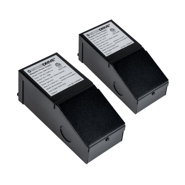 DiodeDrive Dimmable LED Constant Voltage Power Supply - Enclosed - 24VDC - 20W / 40W / 60W / 75W / 96W - Optional Power Cord main product photo