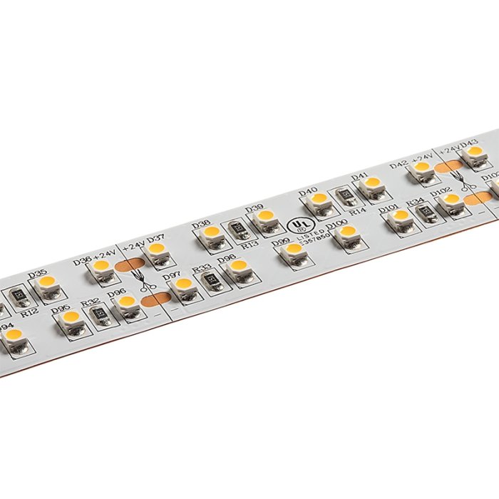 5m White LED Strip Light - Eco Series Tape Light - Dual Row - 24V - IP20 main product photo