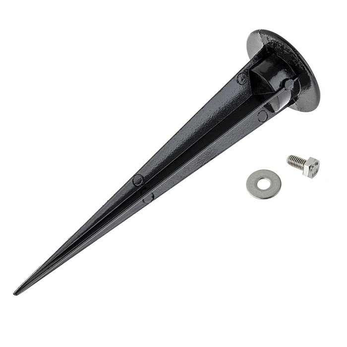 Ground Mounting Stake for LED Compact Flood Light Fixture - 200mm Ground Mounting Stake for LED Compact Flood Light Fixture - 200mm