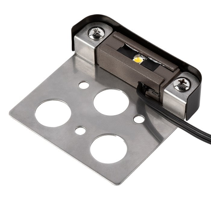 LED Hardscape Light - Deck / Step and Retaining Wall Light - Mounting Plate Included main product photo