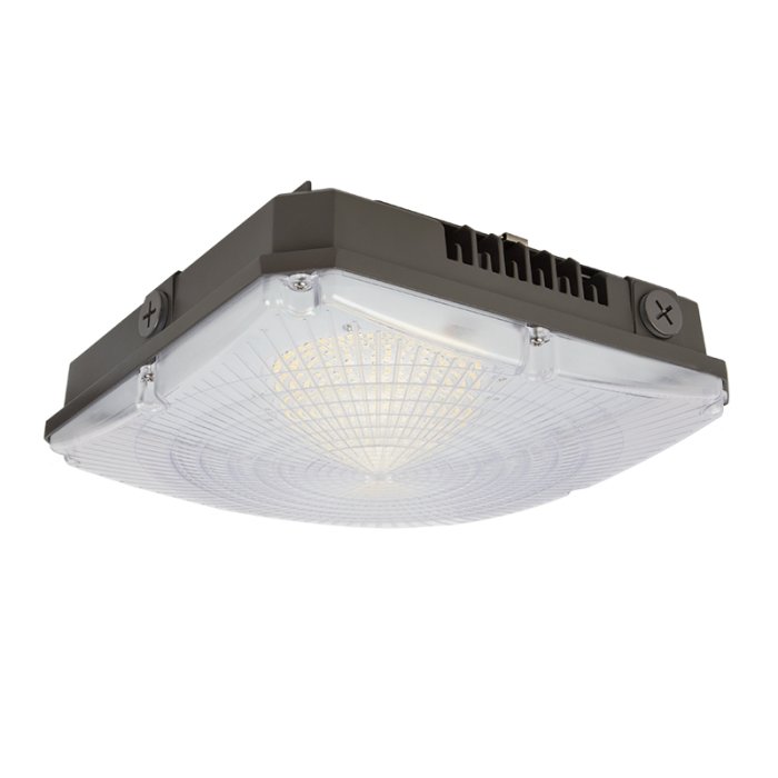 40W LED Canopy Light - 4,800 Lumens - 100W Metal Halide Equivalent - 5000K 40W LED Canopy Light - 4,800 Lumens - 100W Metal Halide Equivalent - 5000K