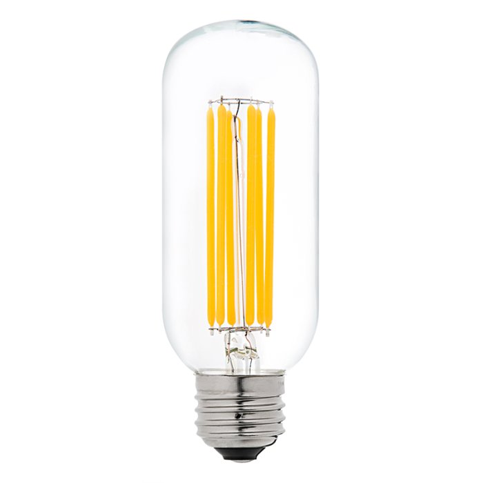 T14 LED Filament Bulb - 60 Watt Equivalent Vintage Light Bulb - Radio Style - Dimmable - 780 Lumens main product photo