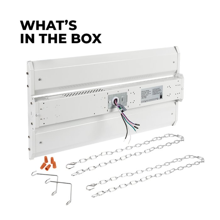 Securely mount using the included suspension mounting kit