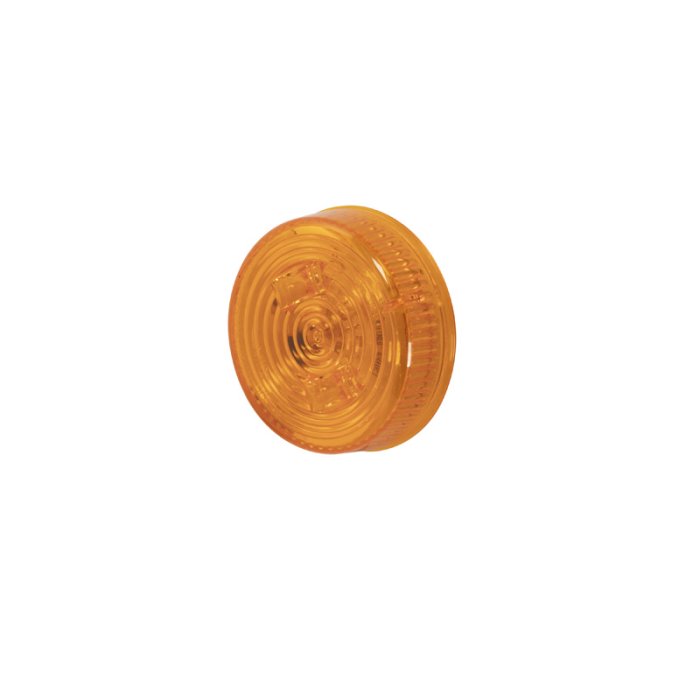 Optronics LED Clearance or Side Marker Light - Submersible - 2 LEDs - 2-1/2" Round - Amber / Red main product photo