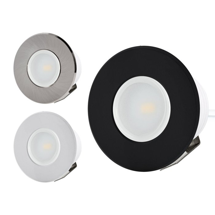 LED Vehicle Accent Lights - 0.5 Watt - 6 LED Recessed Vehicle Accent Lights - 25 Lumens main product photo