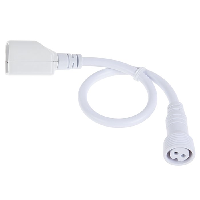 1ft Straight Power Cable for Side Bend LED Neon Strip Light - Strip to Screw Connector 1ft Straight Power Cable for Side Bend LED Neon Strip Light - Strip to Screw Connector