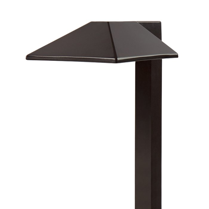 Landscape LED Path Lights with Offset 5" Square Light Head - 1 Watt main product photo
