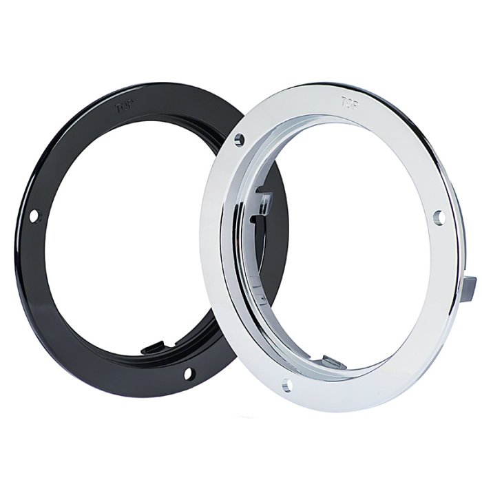 ST Series Mounting Flange for 4” Round Trailer Lights main product photo