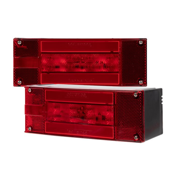 Optronics GloLight LED Combination Trailer Tail Light - 6 / 7 Function - Submersible - 28 / 34 LEDs - Passenger Side / Driver Side main product photo