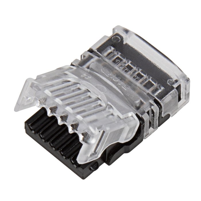 Solderless Clamp On LED Strip Light to Pigtail Adapter - 12mm RGBW Strips - 22-18 AWG Solderless Clamp On LED Strip Light to Pigtail Adapter - 12mm RGBW Strips - 22-18 AWG