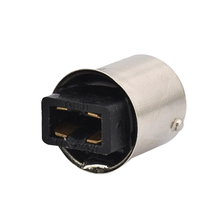 T3-1/4 Miniature Wedge Base to BA15S Base Adapter T3-1/4 Miniature Wedge Base to BA15S Base Adapter