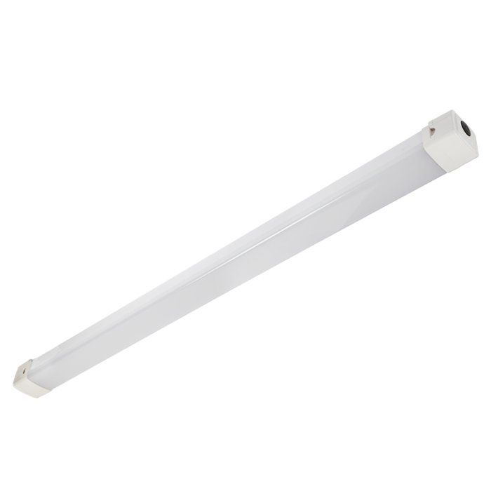 55W Vandal / Impact Resistant Architectural Vapor Tight LED Light - 4' Long - 6000 Lumens - 4000K/5000K main product photo