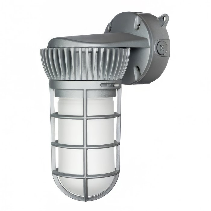 20W Vapor Tight LED Jelly Jar Light - 1,800 Lumens - Caged Wall Light - 4000K / 5000K main product photo