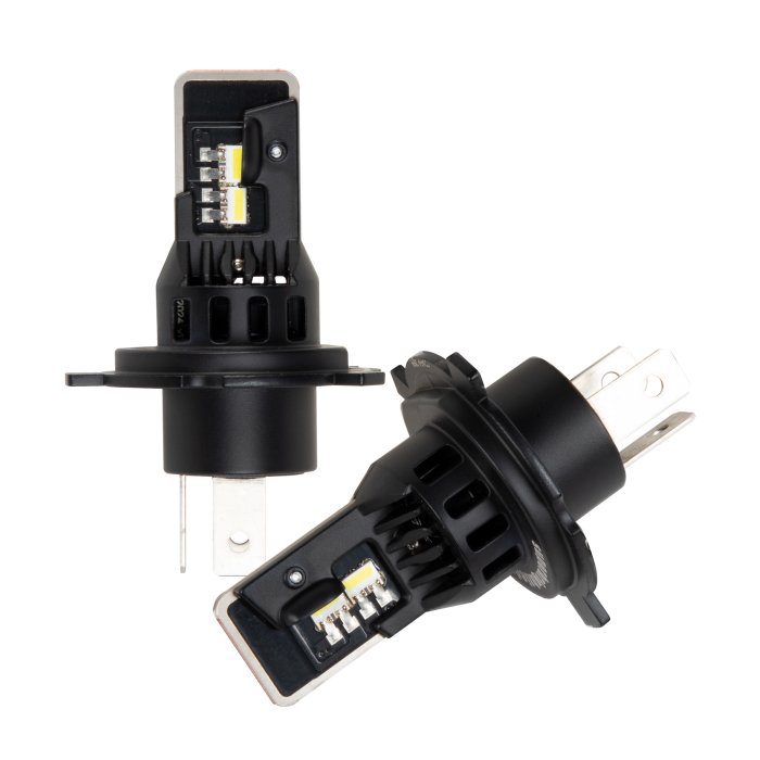 H4 / 9003 LED Bulbs - Dual Beam - 6,000 Lumens - 6500K H4 / 9003 LED Bulbs - Dual Beam - 6,000 Lumens - 6500K