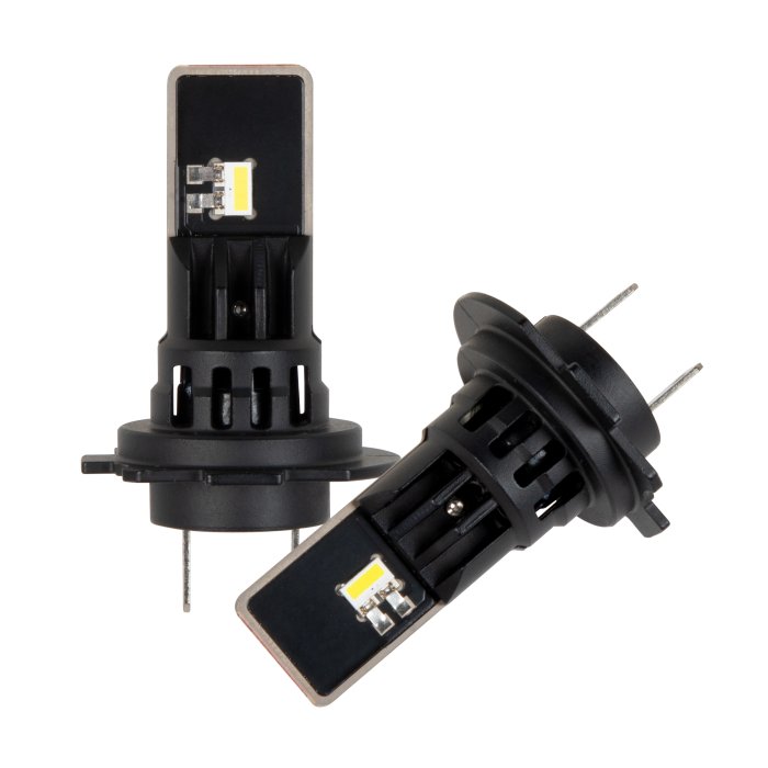 H7 LED Bulbs - High Beam / Low Beam / Fog Light - 6,000 Lumens - 6500K H7 LED Bulbs - High Beam / Low Beam / Fog Light - 6,000 Lumens - 6500K