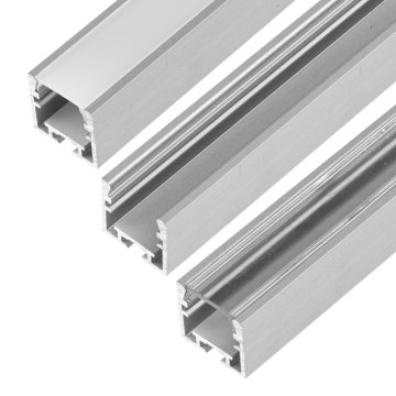 PDS-ZM-PLUS Aluminum Channel - Surface - For Strips Up To 14mm - 1m / 2m