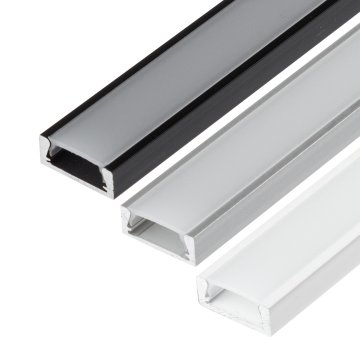 MICRO-PLUS Aluminum Channel - Surface - For Strips Up To 11mm - 1m / 2m