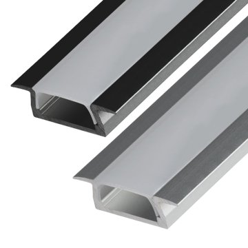 MICRO-NK Aluminum Channel - Recessed - For Strips Up To 11mm - 1m / 2m