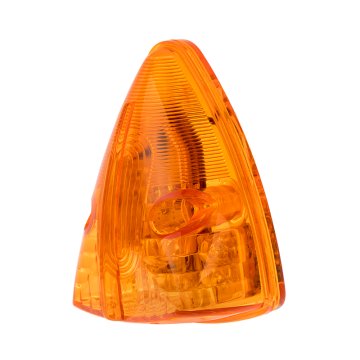 LED Truck Cab or Trailer Clearance Light - Waterproof - 15 LEDs - Triangle
