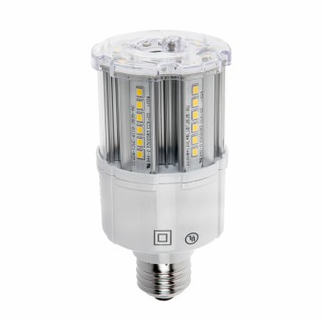 12-watt LED corn bulb with E26 base - 100-watt incandescent equivalent - 1,800 Lumens - 5000K 